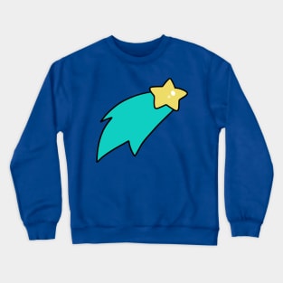 Blue Shooting Star Crewneck Sweatshirt